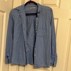 Gap light blue button longsleeve